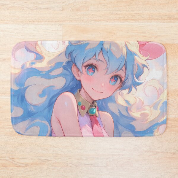 Item preview, Nia Teppelin Gurren Lagann Pastel Clouds Dreamy Smile designed and sold by PMartistStudio.