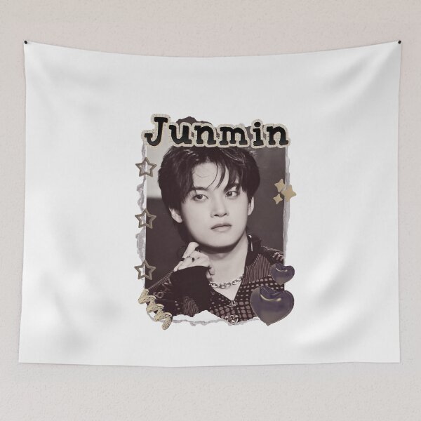Item preview, Xiker Junmin Member Kpop Boy Group Portrait korean boy group kpop idol designed and sold by HELL0WBELLO.