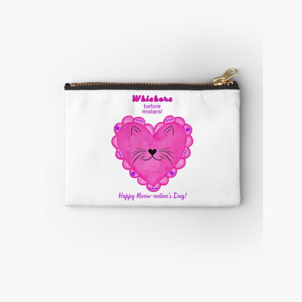 Item preview, Valentine's Day Whiskers Before Misters for Cat Lovers designed and sold by MYCatStuff.