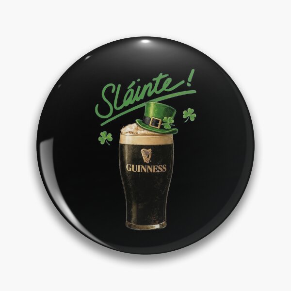 Item preview, Vintage 90s Guinness Beer 1998 St Patrick's Day, Sláinte Cheers Irish Drinking, Retro St Paddy's Day Party designed and sold by hargisnamocho.