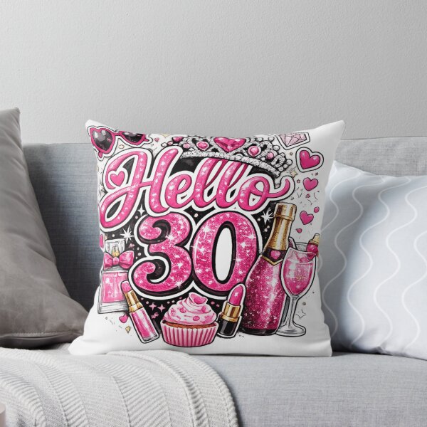 Item preview, Hello 30th Birthday Girl Gift designed and sold by ttuniques.