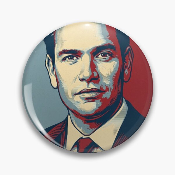 Item preview, Marco Rubio Hope Style Retro Poster Art  designed and sold by Anya Byron.