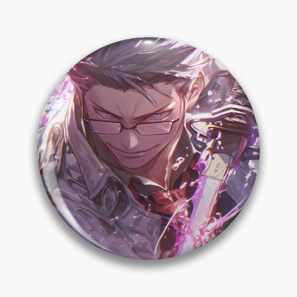 Item preview, Yukio Okumura Blue Exorcist Glasses Energy Glow designed and sold by PMartistStudio.