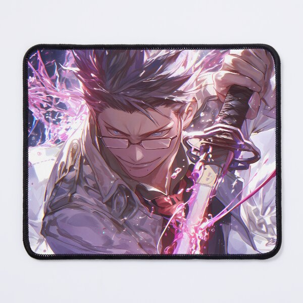 Item preview, Yukio Okumura Blue Exorcist Glasses Energy Glow designed and sold by PMartistStudio.