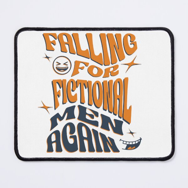 Item preview, Falling For Fictional Men Again – Romance Reader Design designed and sold by Skides04.