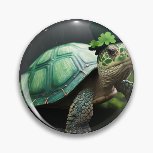 Item preview, St. Patrick's Day Turtle designed and sold by Solace Sparkles.