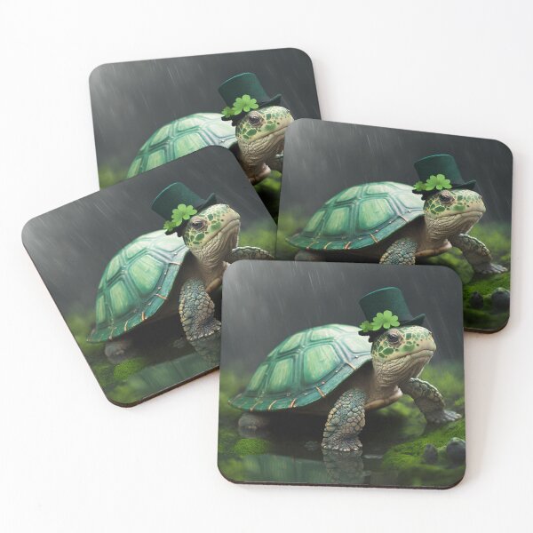 Item preview, St. Patrick's Day Turtle designed and sold by Solace Sparkles.