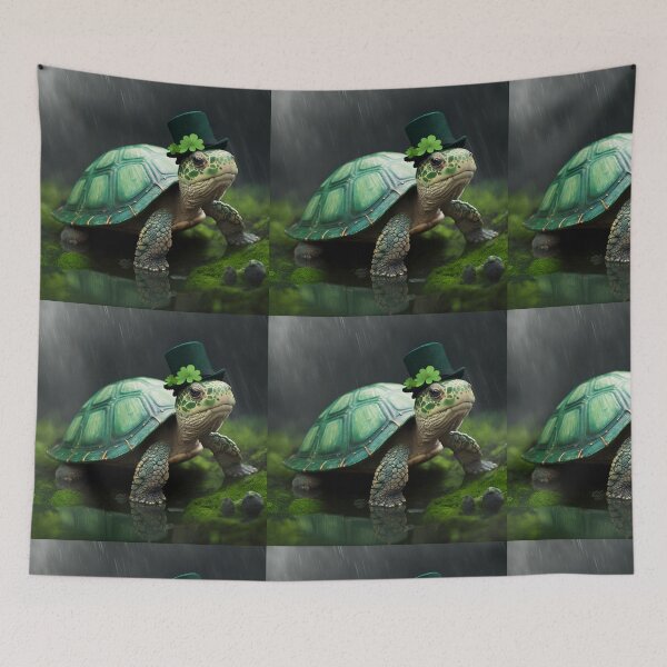 Item preview, St. Patrick's Day Turtle designed and sold by Solace Sparkles.