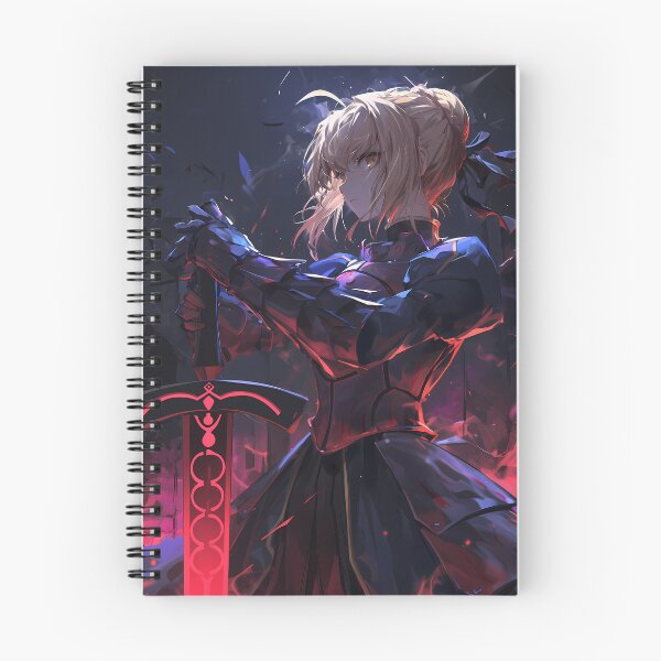 Item preview, Saber Alter Fate Stay Night Dark Knight Crimson Glow designed and sold by PMartistStudio.