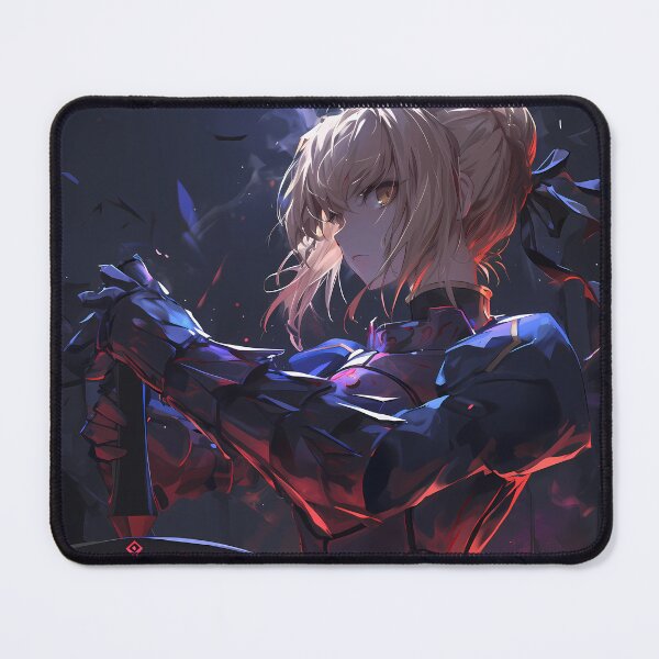 Item preview, Saber Alter Fate Stay Night Dark Knight Crimson Glow designed and sold by PMartistStudio.