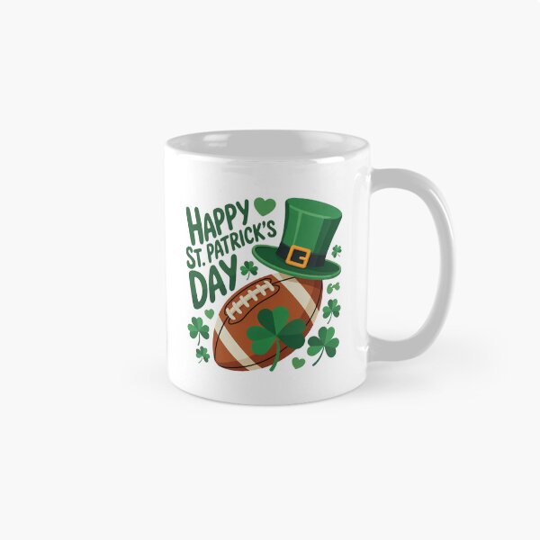 Item preview, Lucky Irish Football Theme St. Patrick’s Day designed and sold by QuiteOrbit.