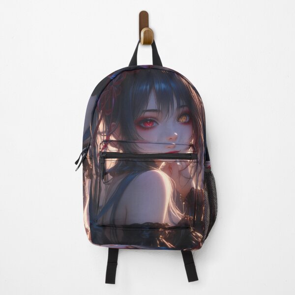 Item preview, Kurumi Tokisaki Date A Live Dark Aesthetic Heterochromia Ribbons designed and sold by PMartistStudio.