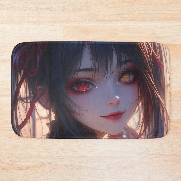 Item preview, Kurumi Tokisaki Date A Live Dark Aesthetic Heterochromia Ribbons designed and sold by PMartistStudio.