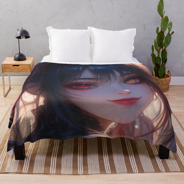 Item preview, Kurumi Tokisaki Date A Live Dark Aesthetic Heterochromia Ribbons designed and sold by PMartistStudio.