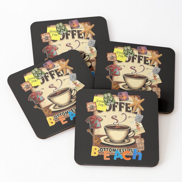 Item preview, Coffee on the Beach designed and sold by joztees.