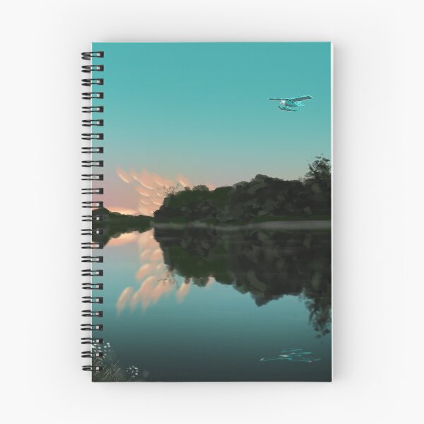 Item preview, Flight Over Still Minnesota Lake designed and sold by hkellermedia.