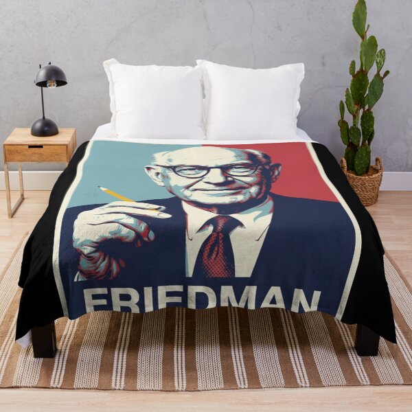 Item preview, Milton Friedman Hope Style Retro Poster Art designed and sold by Anya Byron.