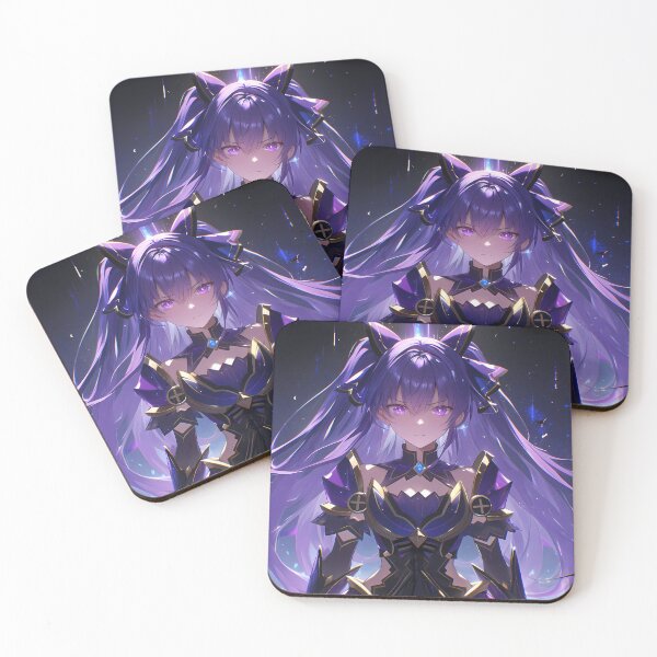 Item preview, Tohka Yatogami Date A Live Glowing Sci Fi Armor Purple designed and sold by PMartistStudio.