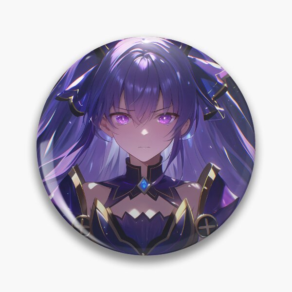 Item preview, Tohka Yatogami Date A Live Glowing Sci Fi Armor Purple designed and sold by PMartistStudio.