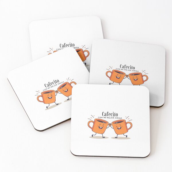 Item preview, : "Cafecito Con Mi Mejor Amiga Funny Latina BFF Sticker Shirt, Hispanic Best Friend Coffee Gift, Cuban Mom Florida" designed and sold by De Aqui y de Alla Studio.