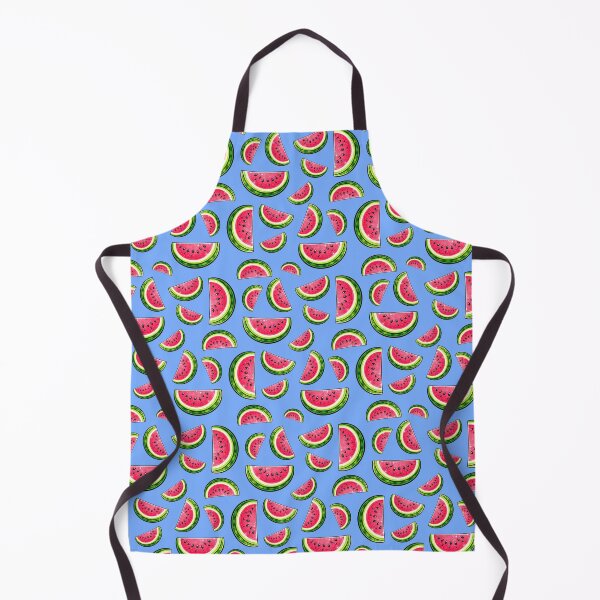 Item preview, Cartoon Cute Summer Watermelon Fruit Pattern Blue designed and sold by BeJolley.