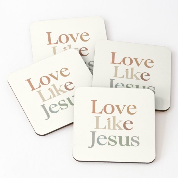 Item preview, Love Like Jesus Christian Message designed and sold by Sunniz.