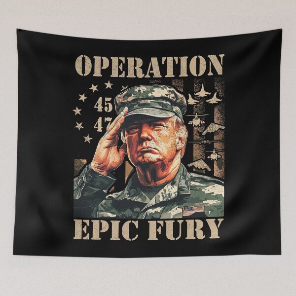 Item preview, Operation Epic Fury designed and sold by Ortigzitoun.