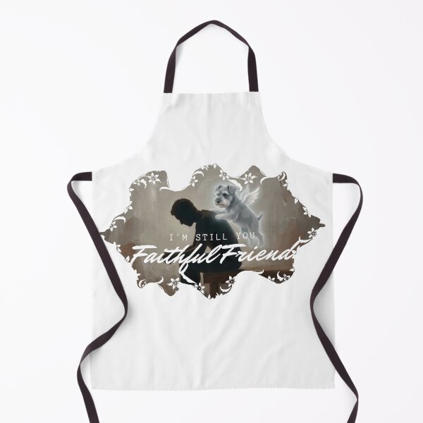 Item preview, Still Your Faithful Friend – Angel Dog Memorial Aesthetic designed and sold by InfinitePawBond.
