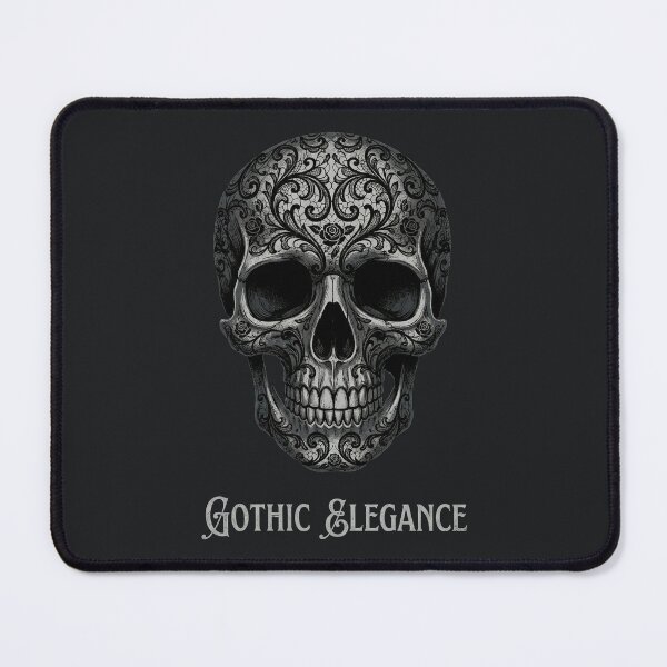 Item preview, Gothic Skull – Dark Elegant Vintage Skeleton Style designed and sold by Taans-Creation.