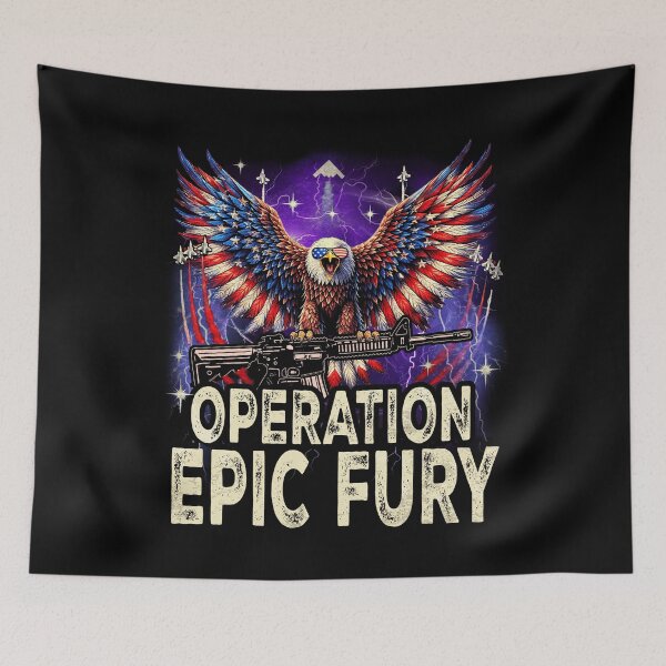 Item preview, Operation Epic Fury designed and sold by Ortigzitoun.