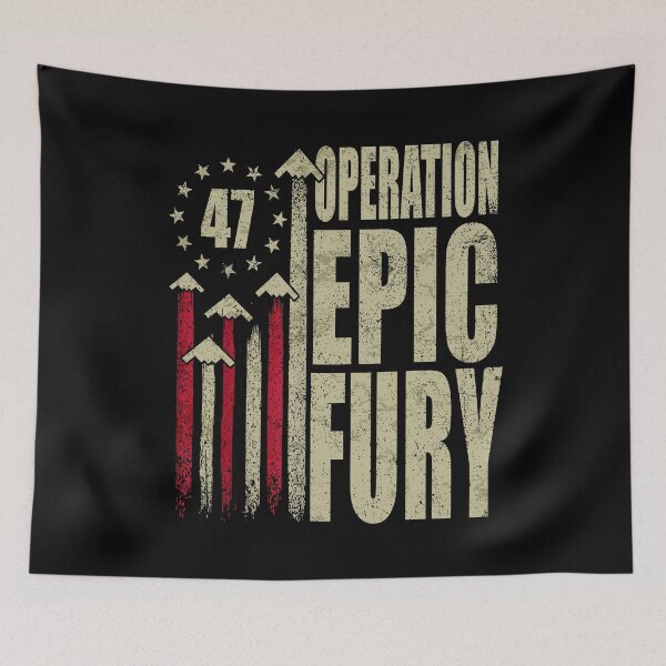 Item preview, Operation Epic Fury designed and sold by Ortigzitoun.