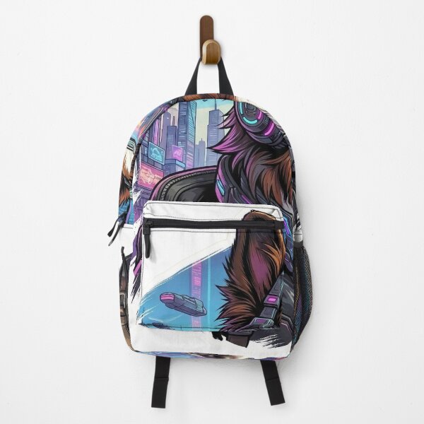 Item preview, AUSTRALIAN SHEPHERD BROWN AND WHITE CYBERPUNK designed and sold by JUPITERINMOTION.
