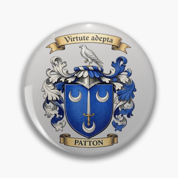 Item preview, The Patton Family Coat of Arms designed and sold by BagTown Clans.