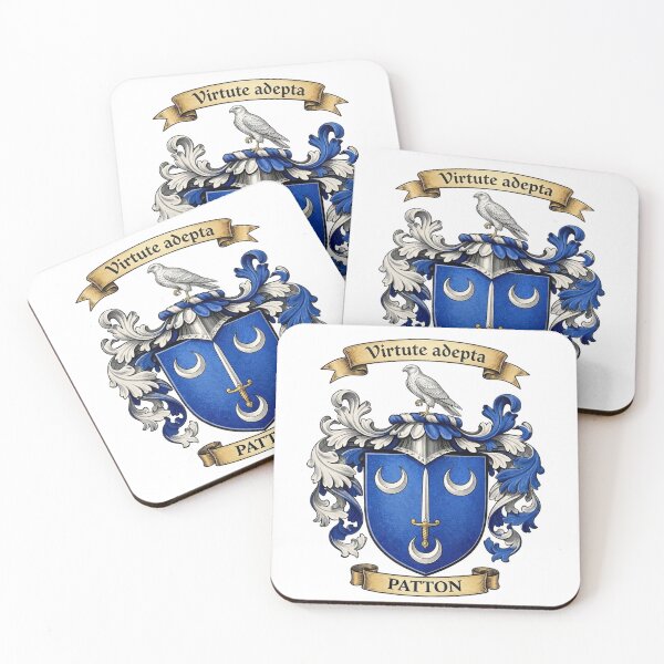 Item preview, The Patton Family Coat of Arms designed and sold by BagTown Clans.