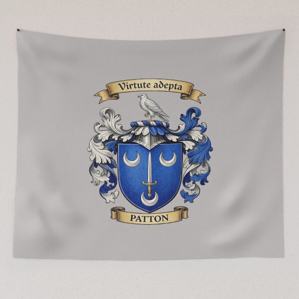 Item preview, The Patton Family Coat of Arms designed and sold by BagTown Clans.