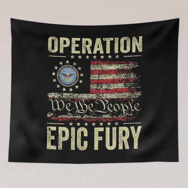 Item preview, Operation Epic Fury designed and sold by Ortigzitoun.