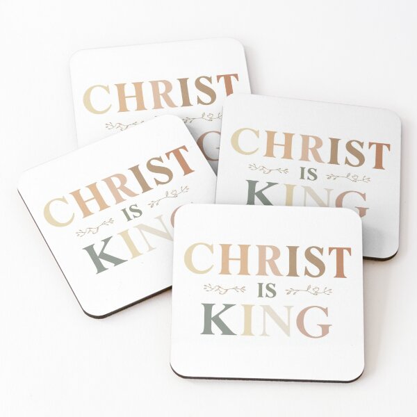 Item preview, Christ Is King Faith Typography designed and sold by Sunniz.