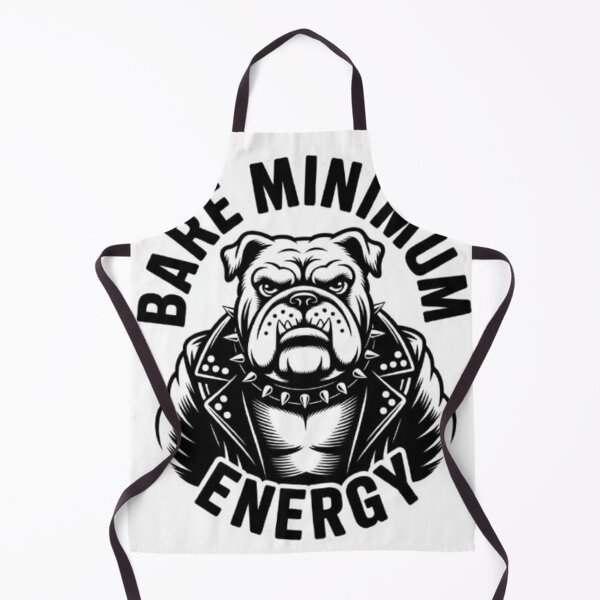 Item preview, Bare Minimum Energy Bulldog – Tough Attitude Funny Graphic Tee designed and sold by NewUSShop.