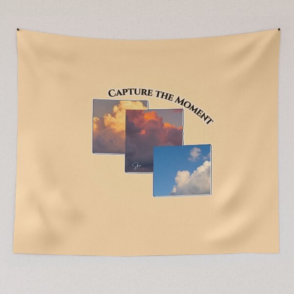 Item preview, Capture the Moment - Golden Hour Aesthetic Cloud Photography designed and sold by PriyaMagic.