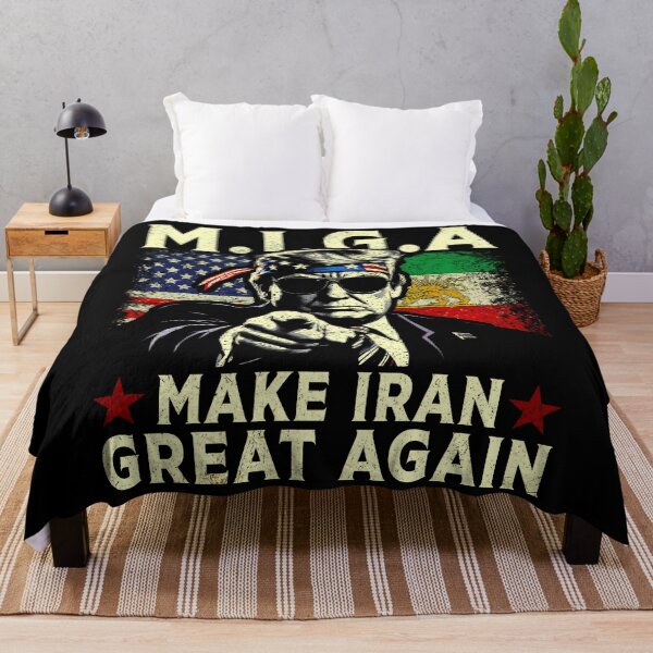 Item preview, MIGA Make Iran Great Again USA Funny designed and sold by Ortigzitoun.