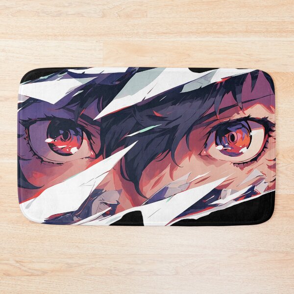 Item preview, Ryuji Sakamoto Persona 5 Glitch Peek Torn Paper Neon Eyes designed and sold by PMartistStudio.
