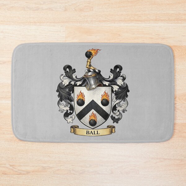 Item preview, The Ball Family Coat of Arms designed and sold by BagTown Clans.