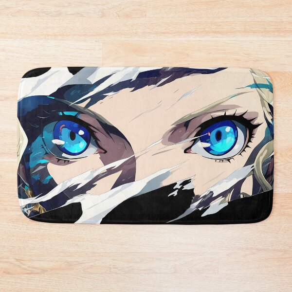 Item preview, Justine Caroline Persona 5 Shattered Peek Torn Paper Bright Blue Eyes designed and sold by PMartistStudio.