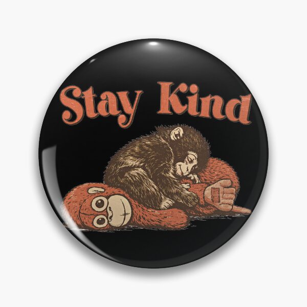 Item preview, Baby Monkey Punch, Stay Kind  designed and sold by BingyBongoArt.