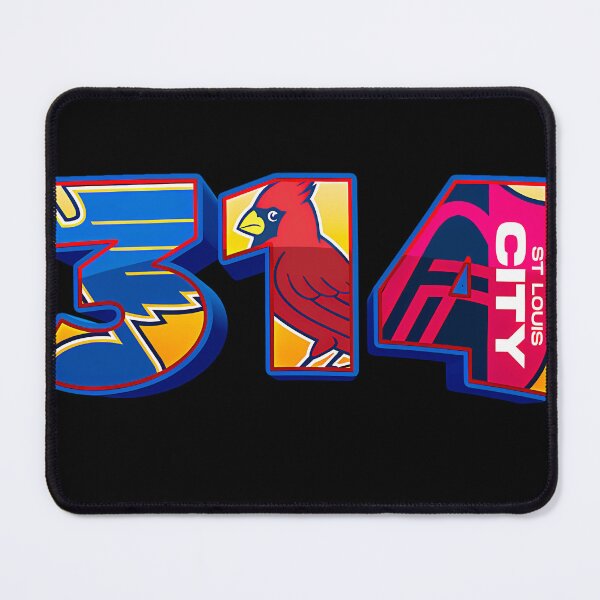 Item preview,  St. Louis Area Code 314 Logos Inset designed and sold by tarmiziwartani.