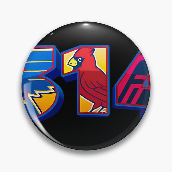 Item preview,  St. Louis Area Code 314 Logos Inset designed and sold by tarmiziwartani.