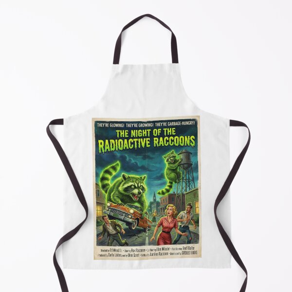 Item preview, The Night of the Radioactive Raccoons designed and sold by graficsfx.