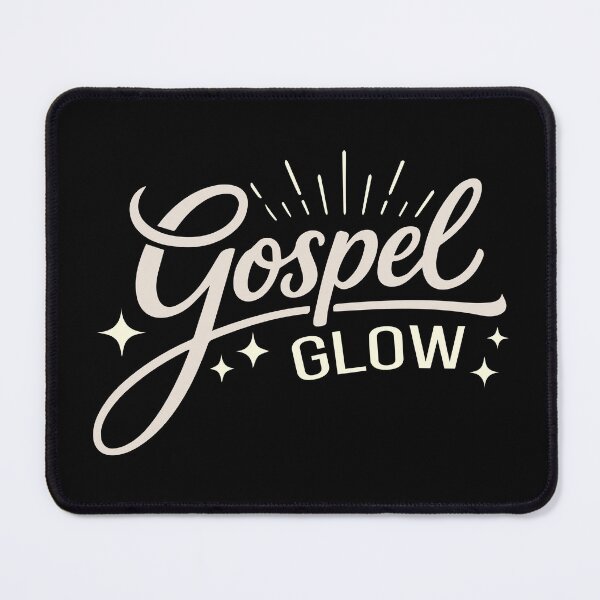 Item preview, Gospel Glow – Shine with the Light of the Good News | Christian Faith designed and sold by Verse & Vibes.