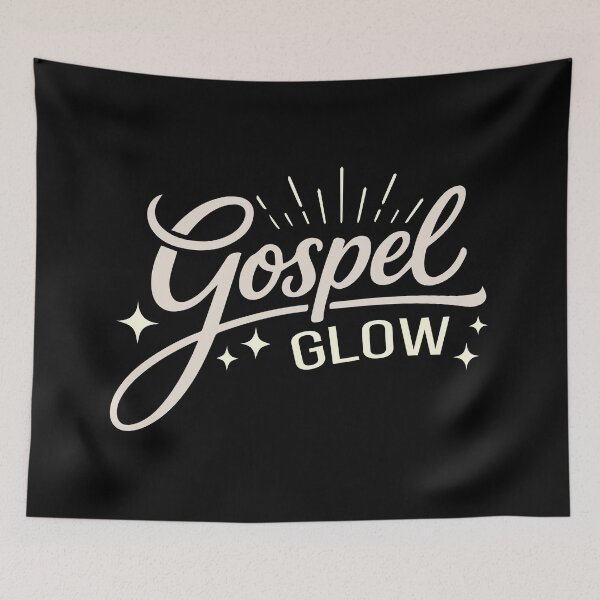 Item preview, Gospel Glow – Shine with the Light of the Good News | Christian Faith designed and sold by Verse & Vibes.