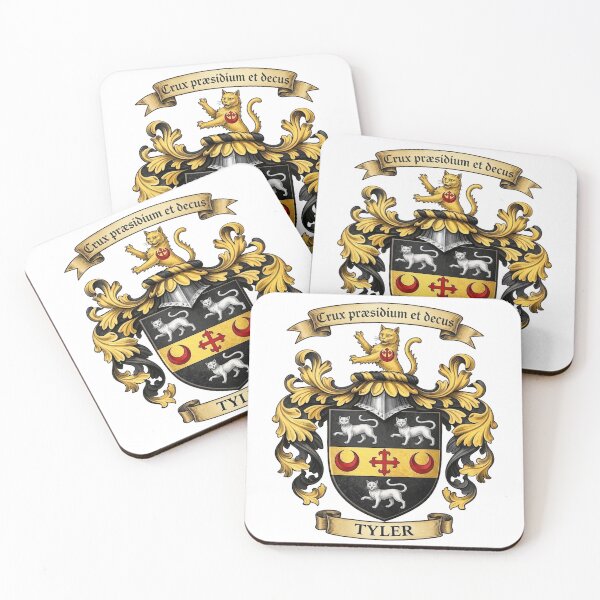 Item preview, The Tyler Family Coat of Arms designed and sold by BagTown Clans.